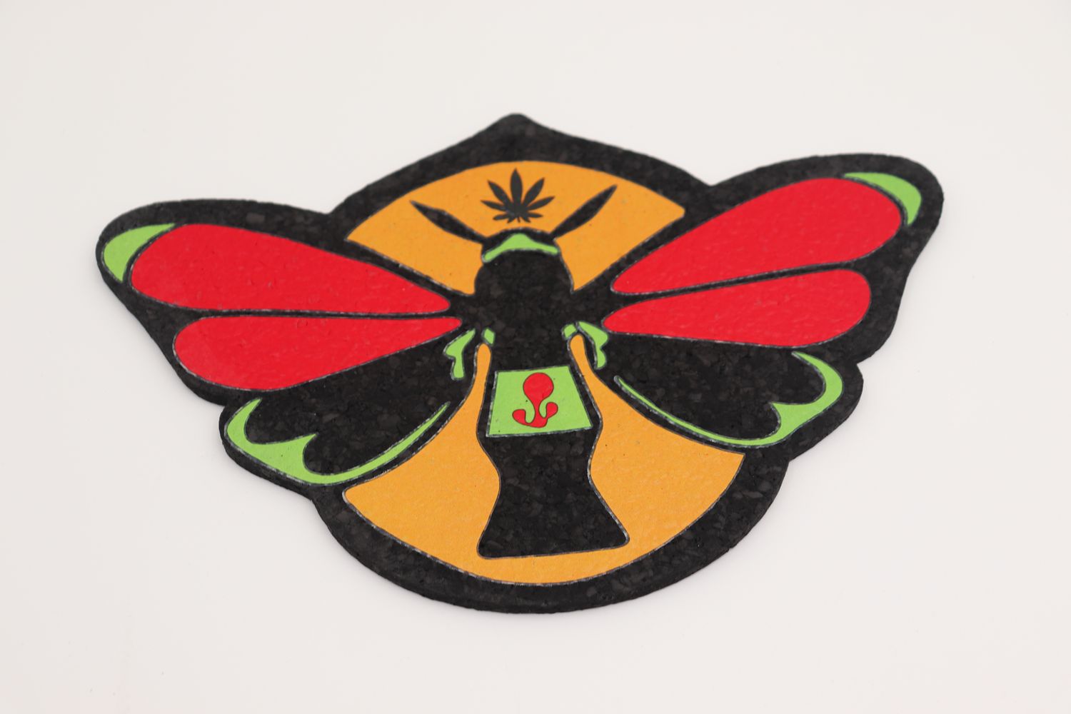 Lava Lamp Moth Dab Mat