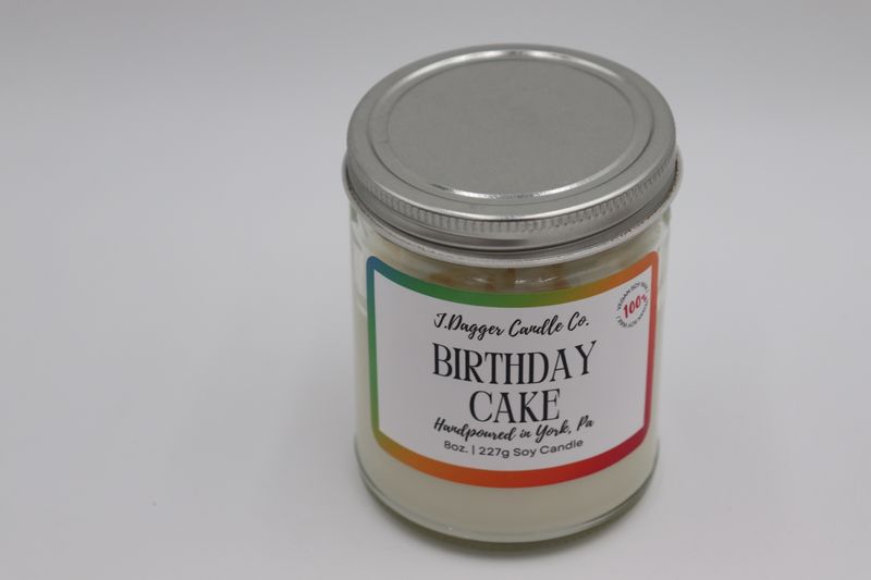 Birthday cake candle
