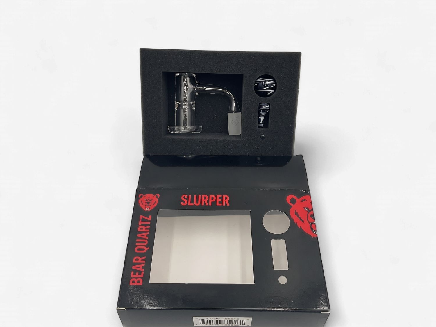 Bear Quartz 14mm Slurper Set 90°