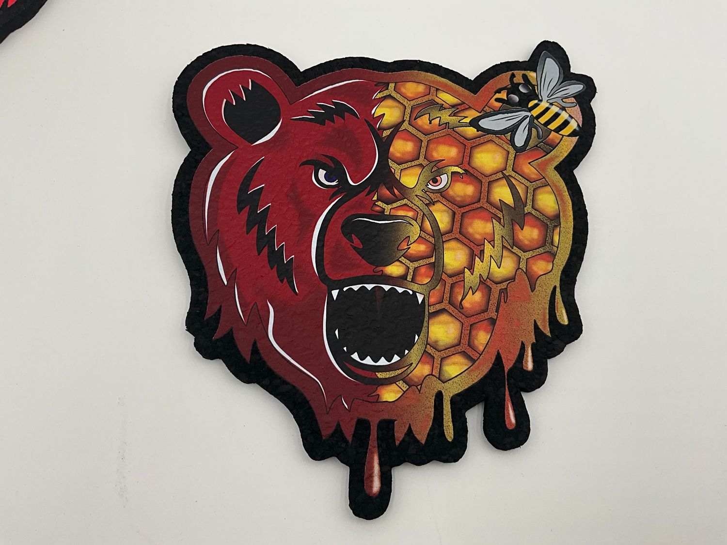 Bear Quartz Honeybee Mat