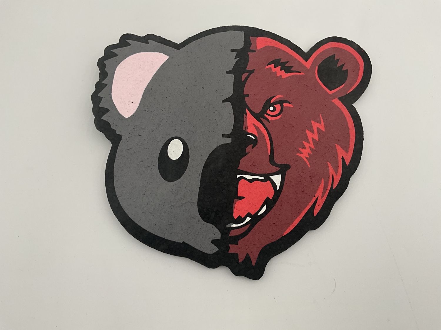 Bear quartz duality bear mood mat