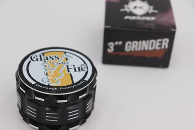 3” GUF grinder Black