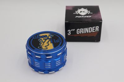 Logo Grinder Blue 3”