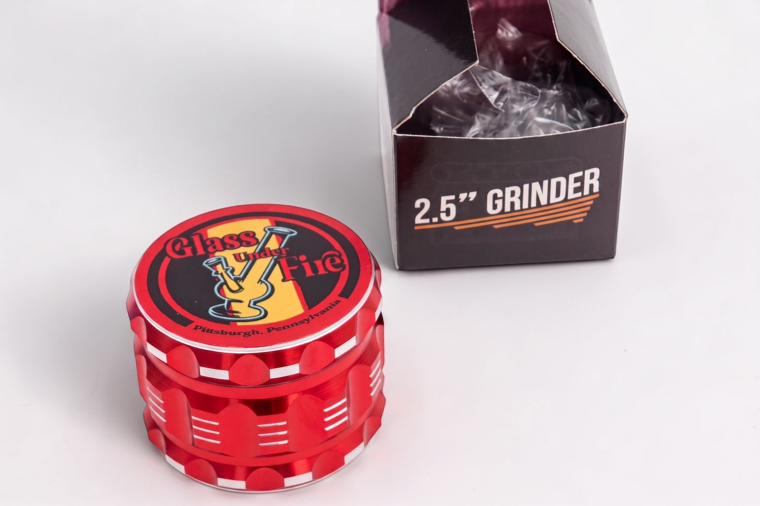 Logo Grinder Red
