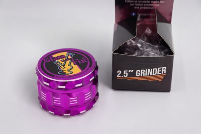 Logo Grinder Purple 2.5”