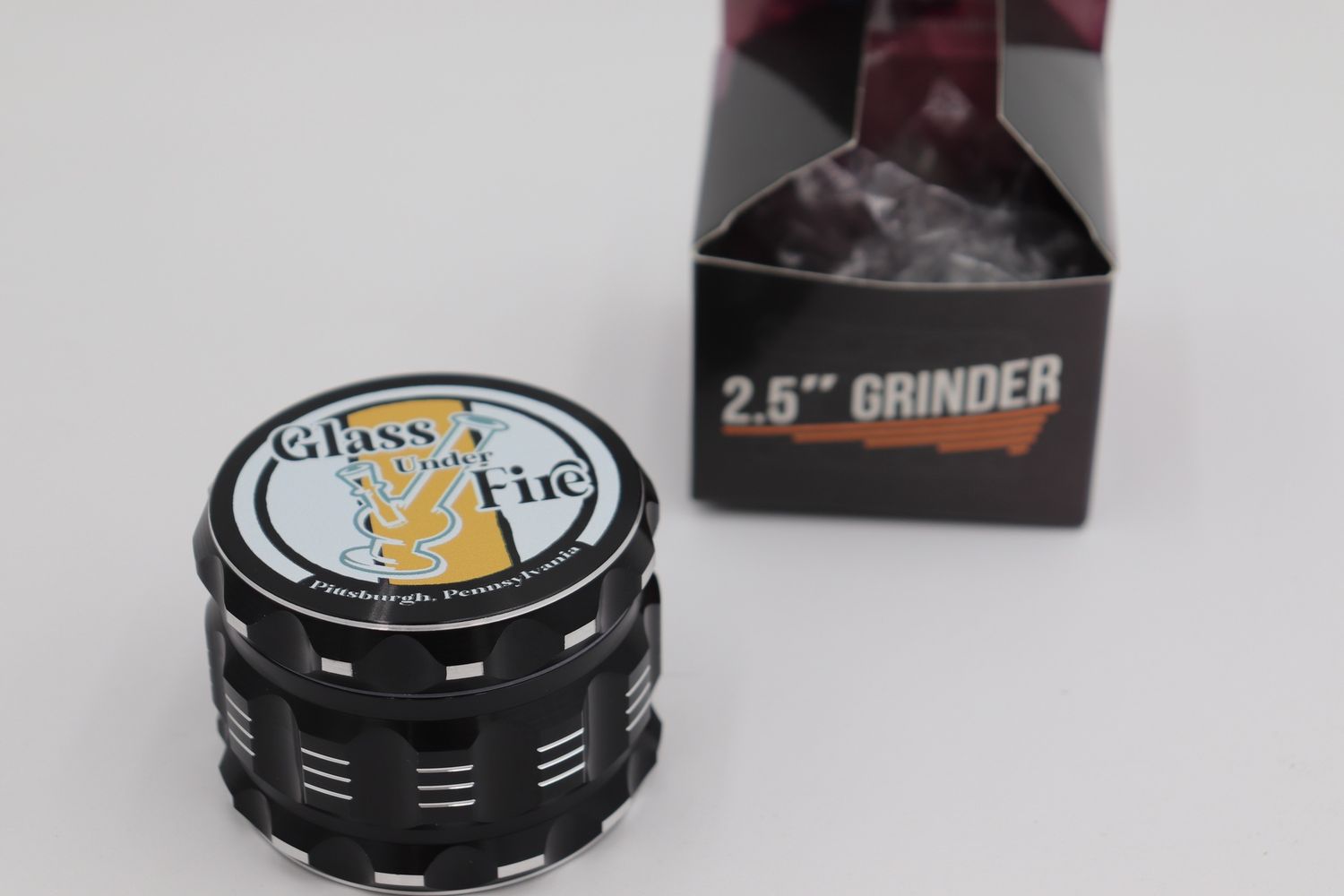 2.5” GUF grinder black