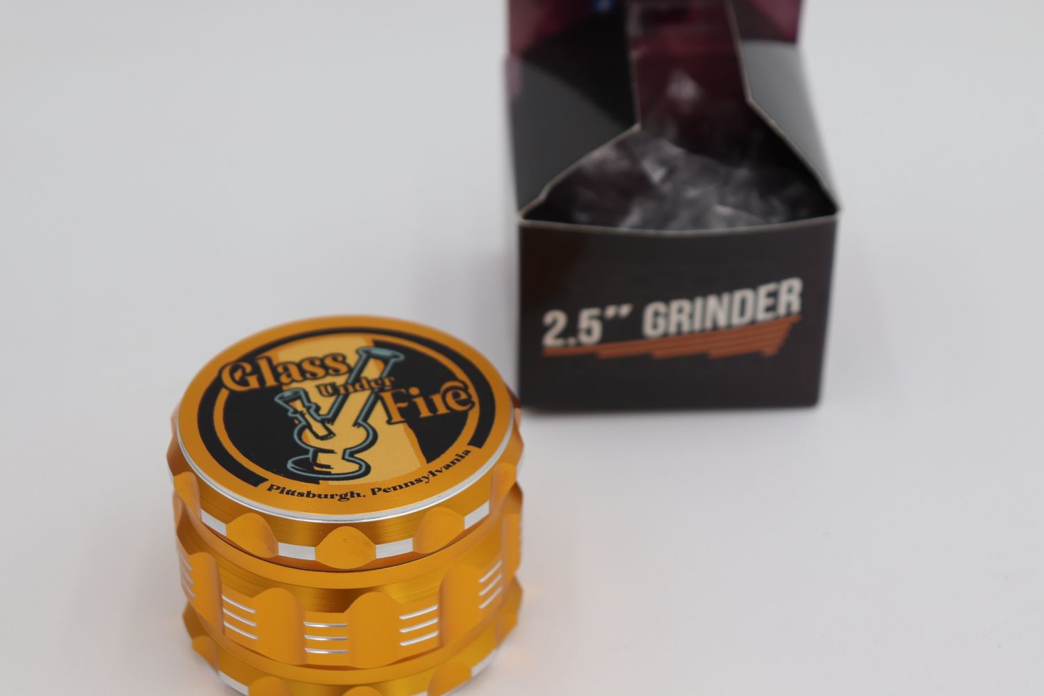 2.5” GUF grinder gold