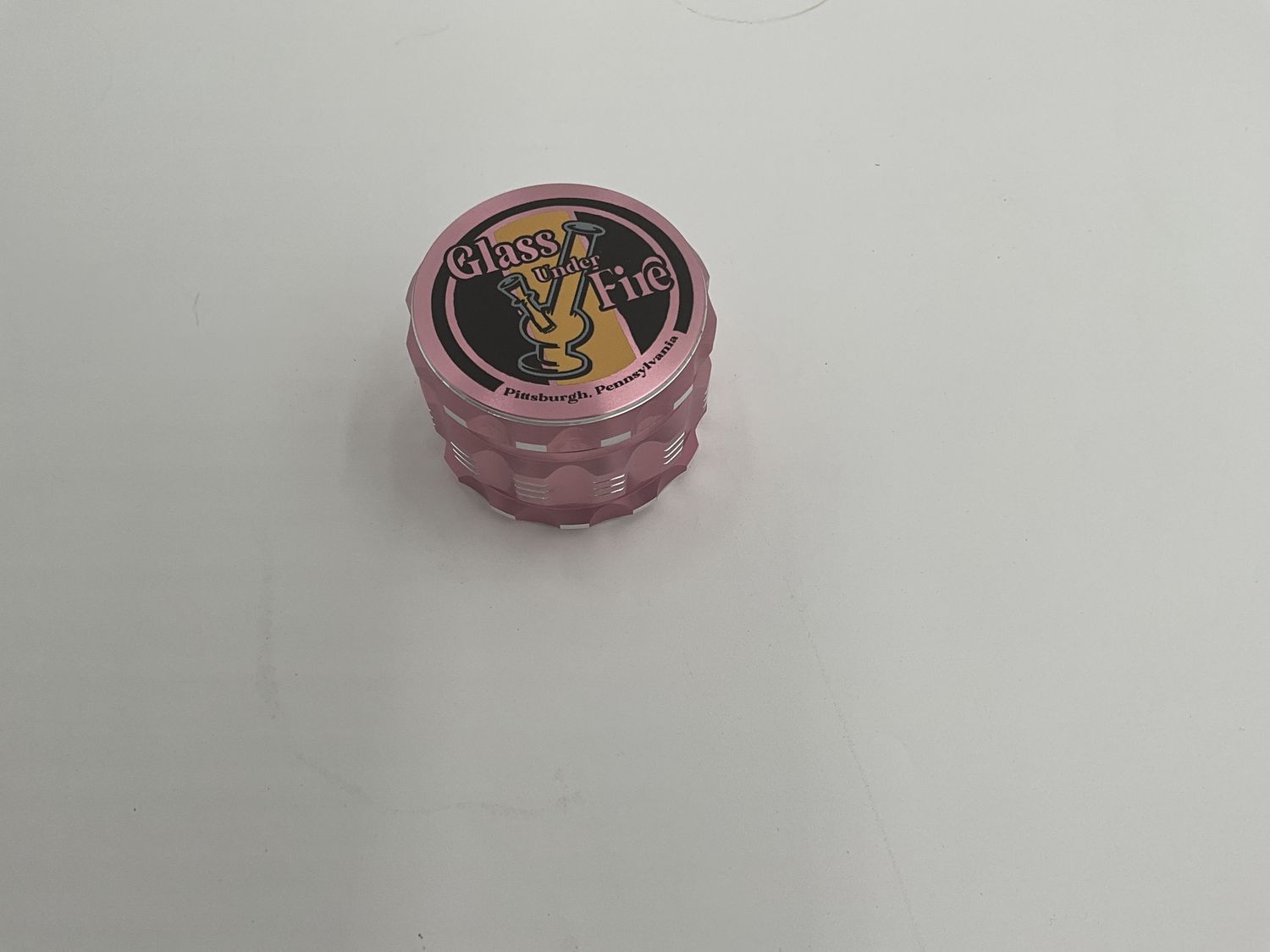 2.5” GUF grinder pink
