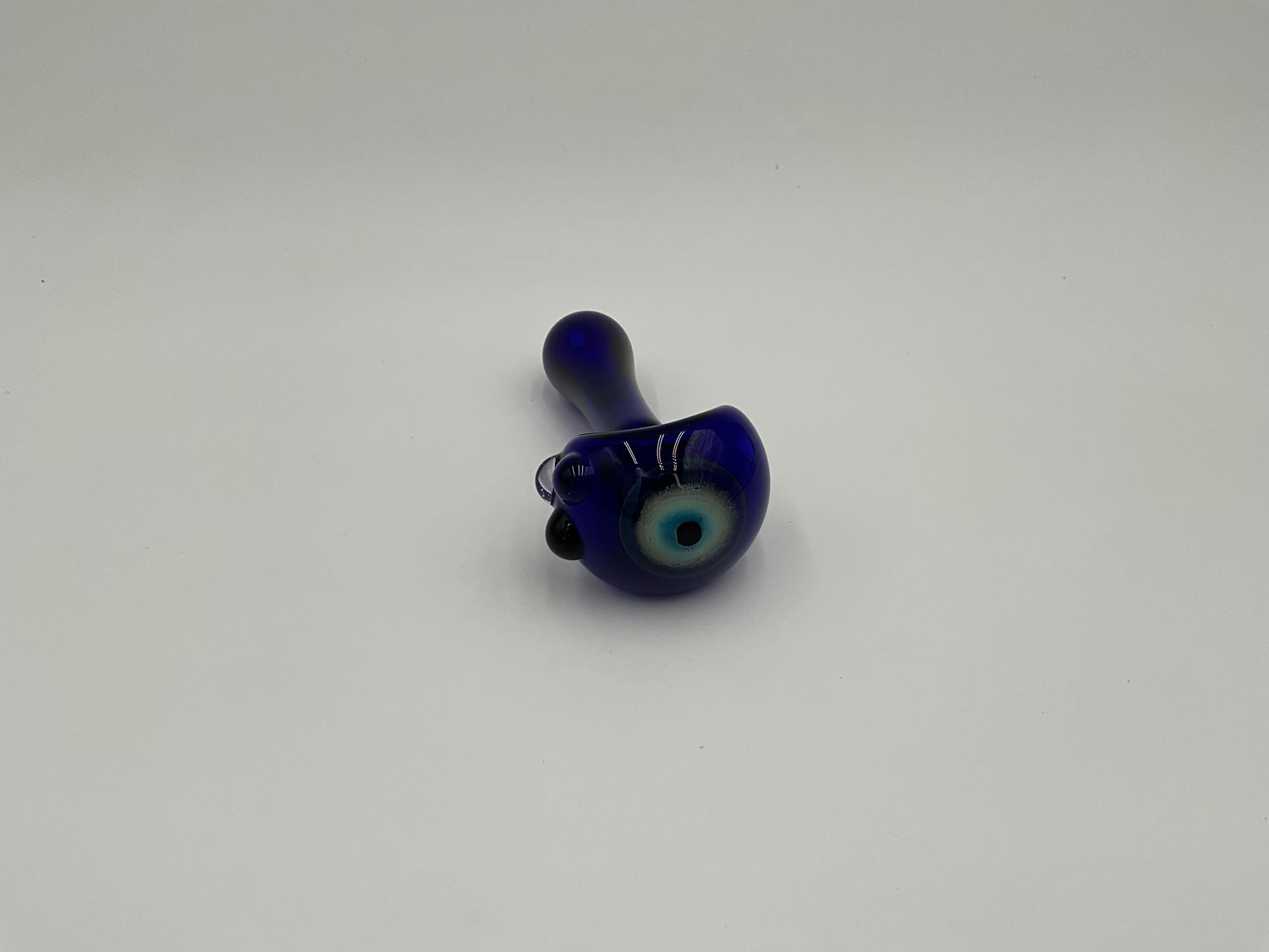 Blue eye spoon pipe