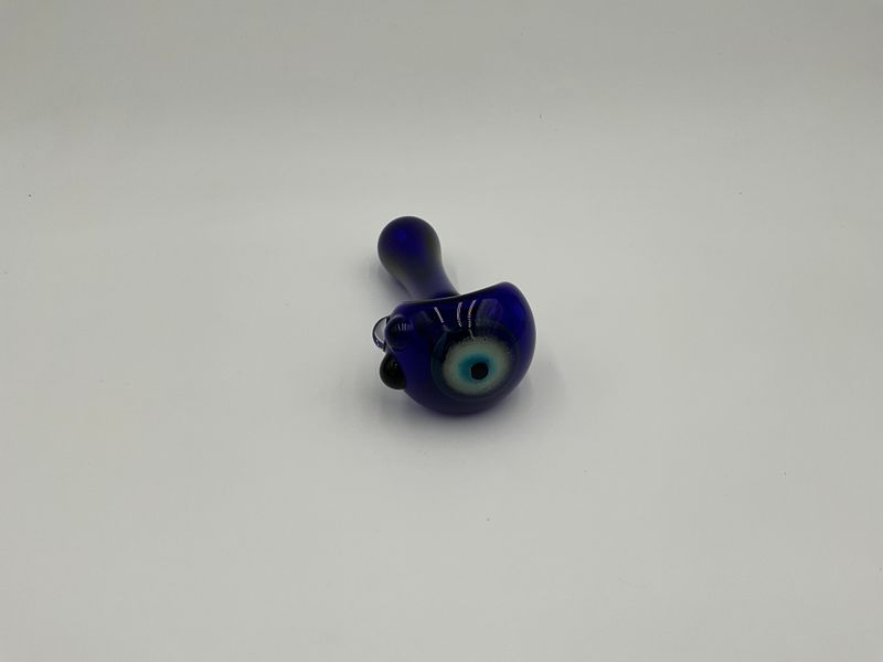 Blue eye spoon pipe