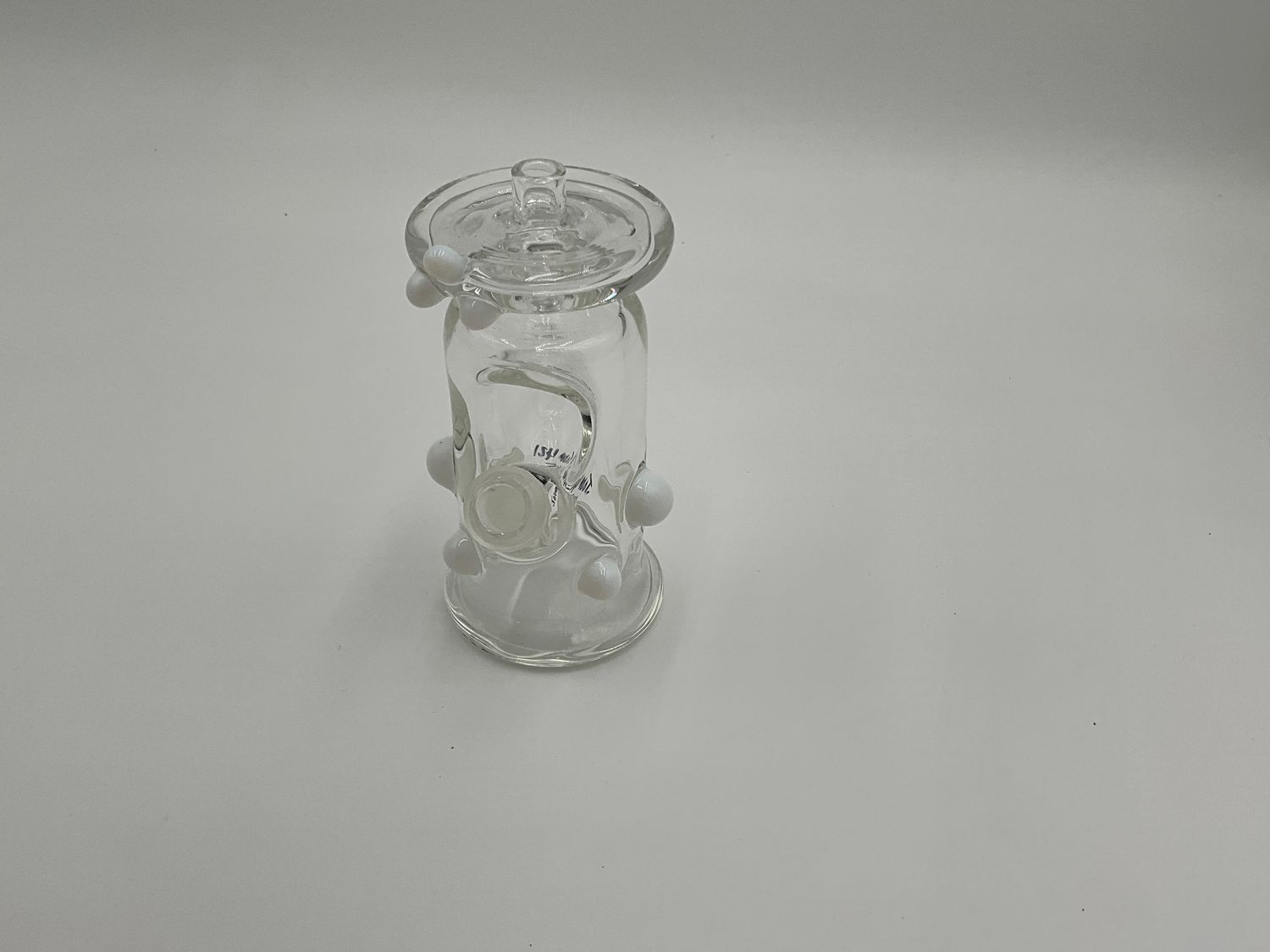 Joda chug rig clear with white accent dots