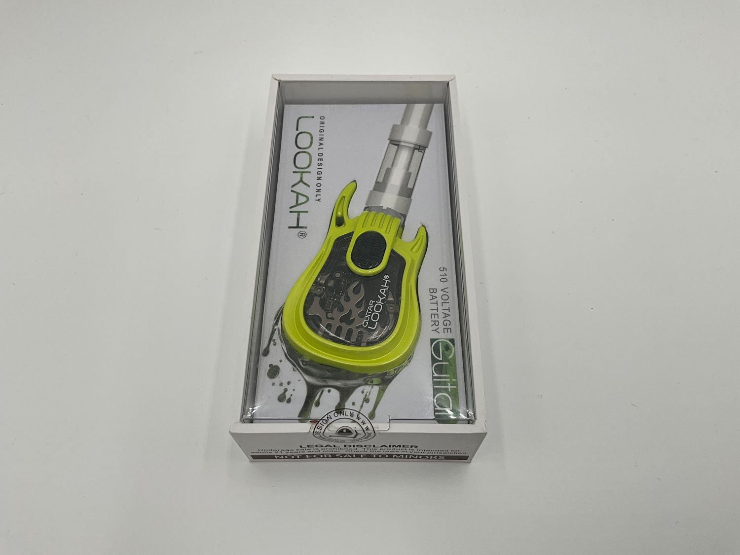 Lookah guitar 510 battery yellow