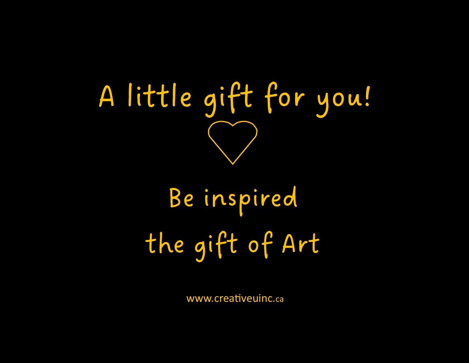 Gift certificate