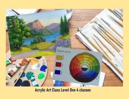 Acrylic Art Class Intro for beginners