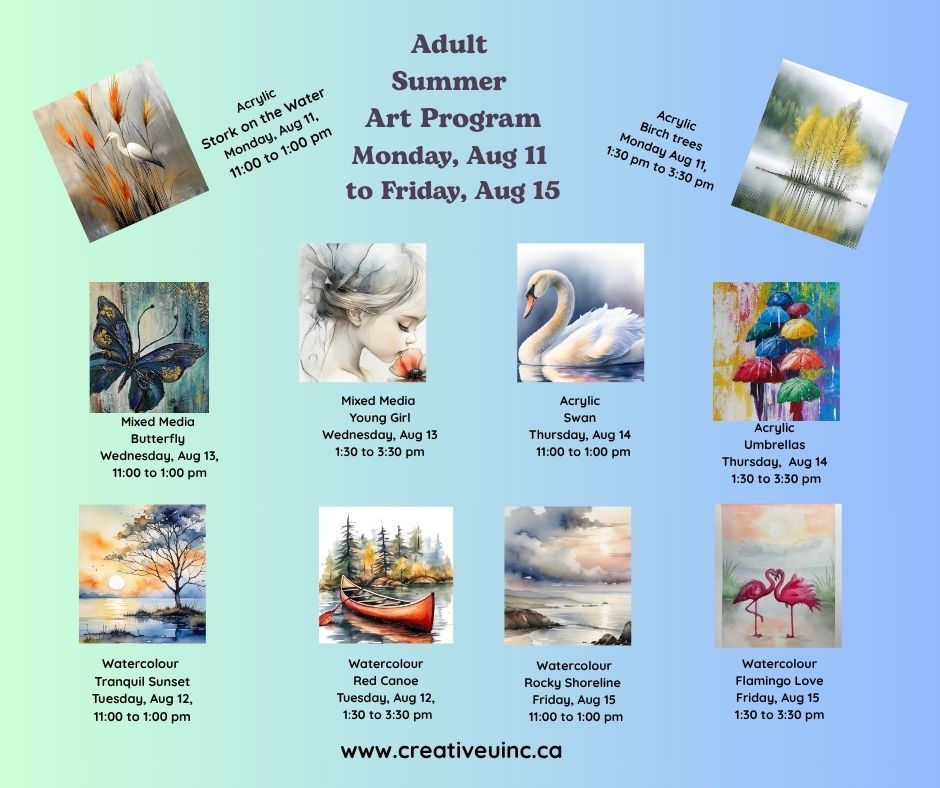 Adult Summer Art Program