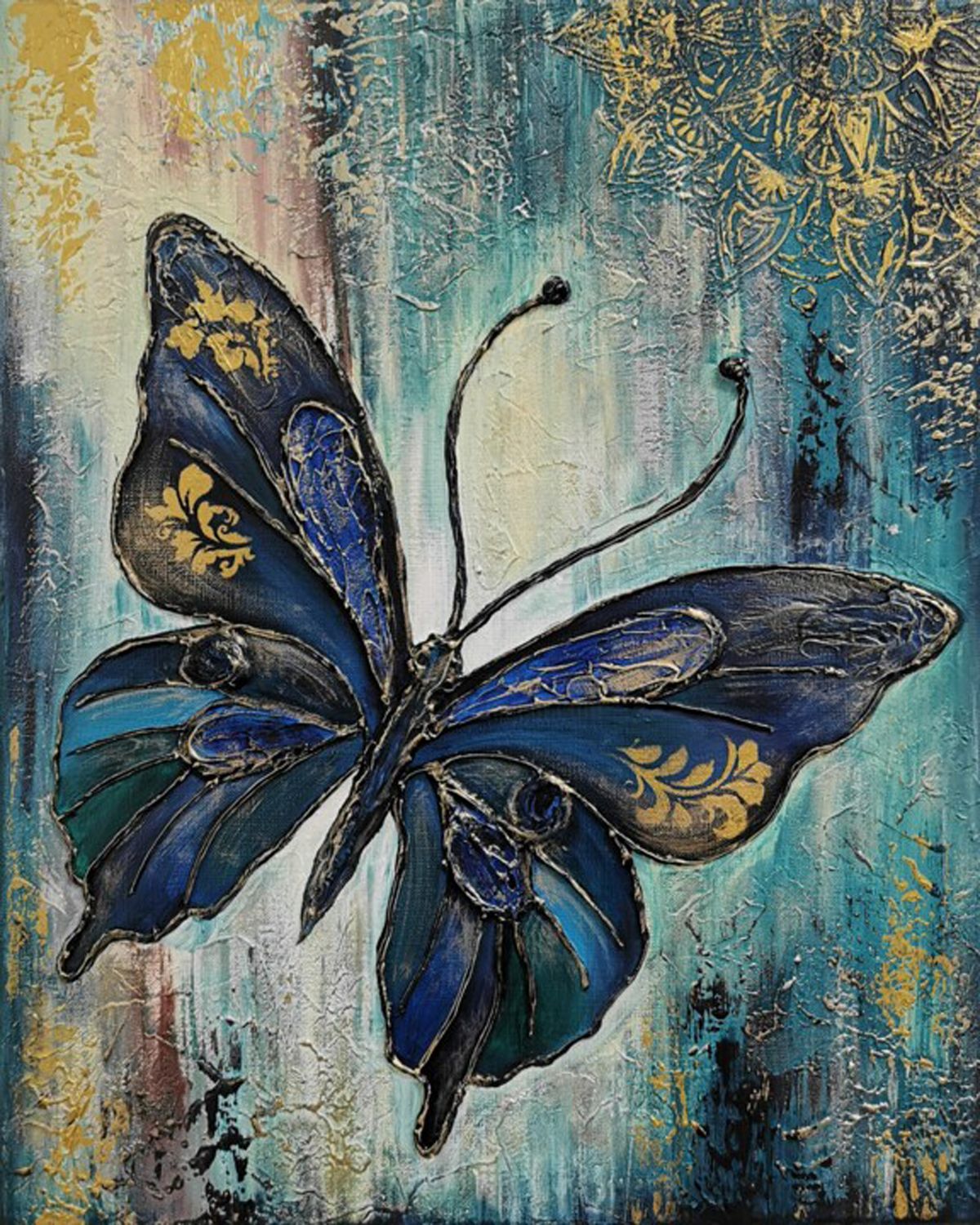 Mixed Media Acrylic Butterfly Sun Sept 14 3:00 to 5:00 pm