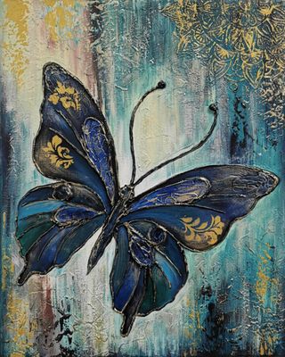 Mixed Media Acrylic Butterfly Sun Sept 14 3:00 to 5:00 pm
