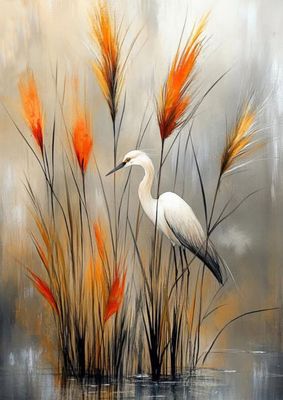 Acrylic Stork on the Water Sun, Aug, 24 3:00 to 5:00 pm