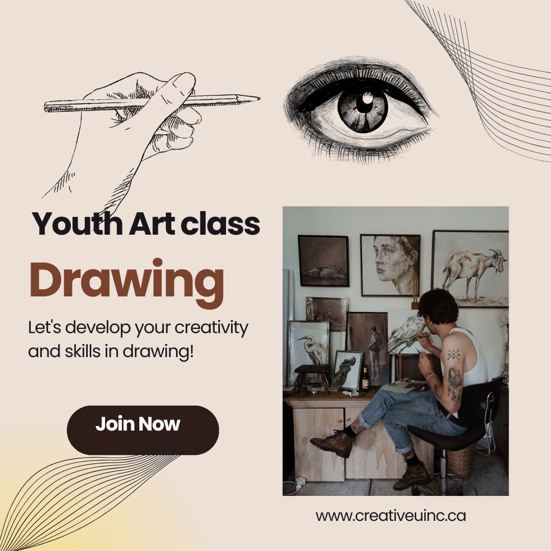 Youth Drawing Art Classes