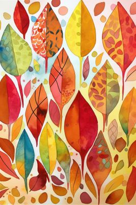 Pencil Crayon Art class Fall Leaves Sun, Oct 19, 2:45 to 4:15 pm