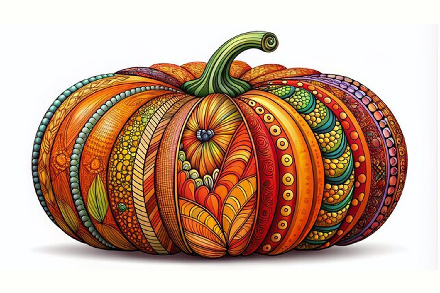 Markers Art Class Patterned Pumpkins Sun, Oct 26, 2:45 to 4:15 pm