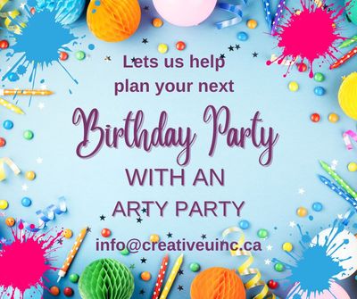 Private Birthday Party for Saturday January 3, 4:00 to 6:00 pm