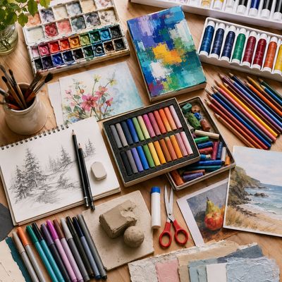 Kids'Art Camp For PD Days (pick your dates)