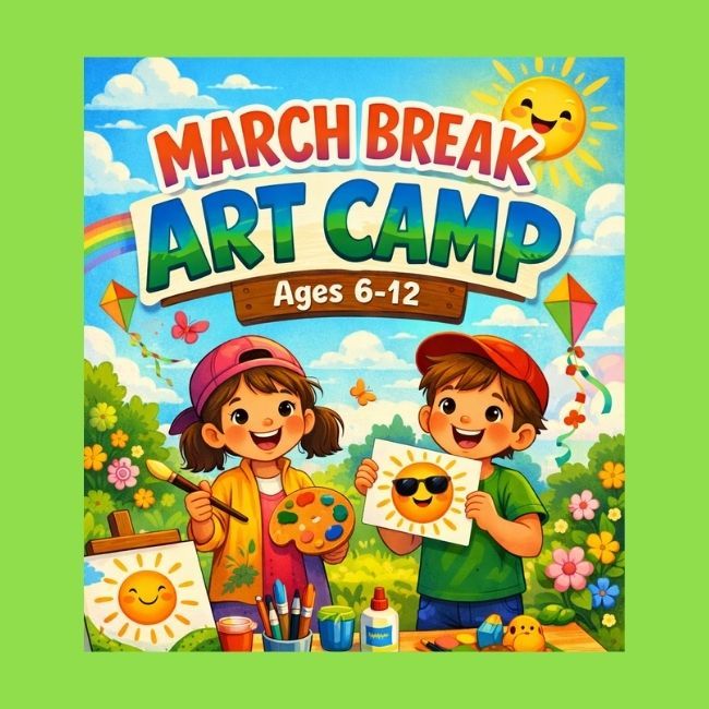 Monday, March 16 to Friday, March 20 9:00 to 3:30 pm March Break