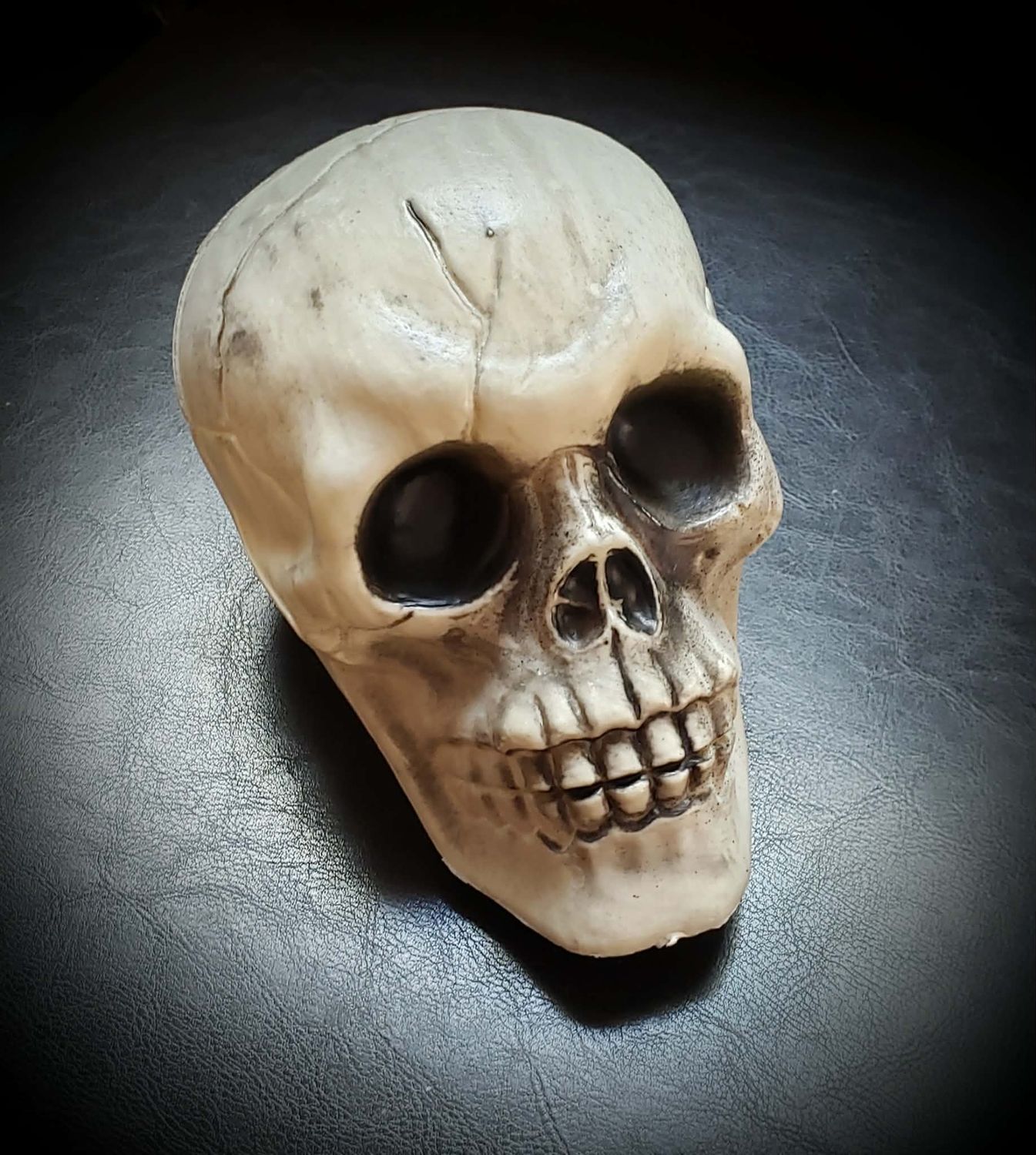 Acrylic/Mixed Media Patterned Art Class: Skeleton Skull Wed Oct 21 6:00 to 7:30 pm