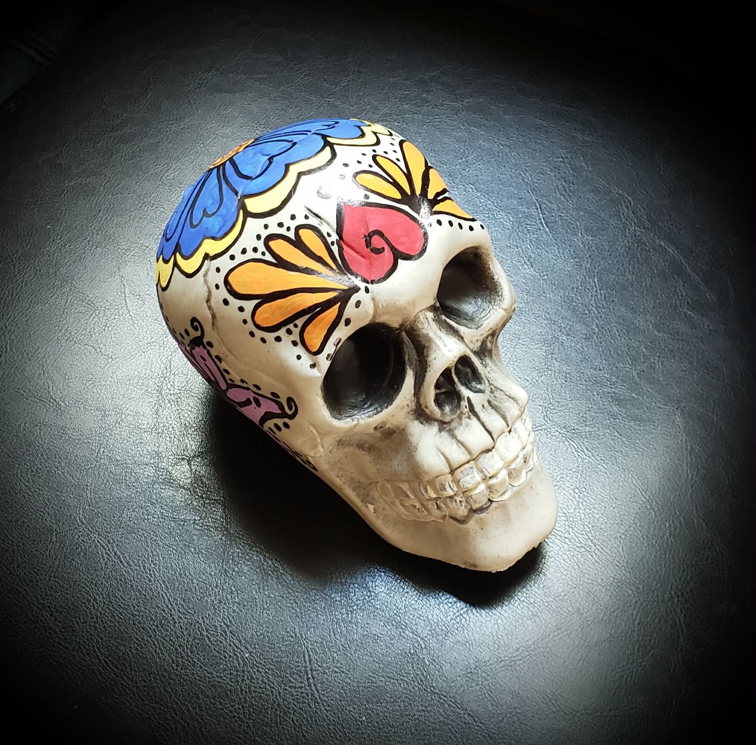 Youth Art Class: Mixed Media Skull Sunday October 25, 2:45 to 4:15 pm