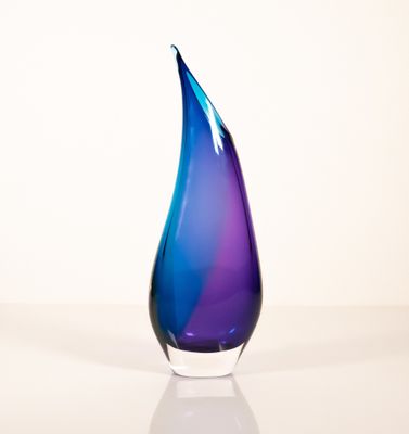 Krystyna Two Tone Oval Point Vase