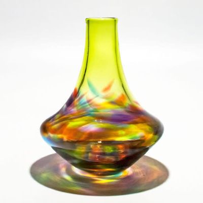 Little River Hot Glass: Optic Vase Navajo
