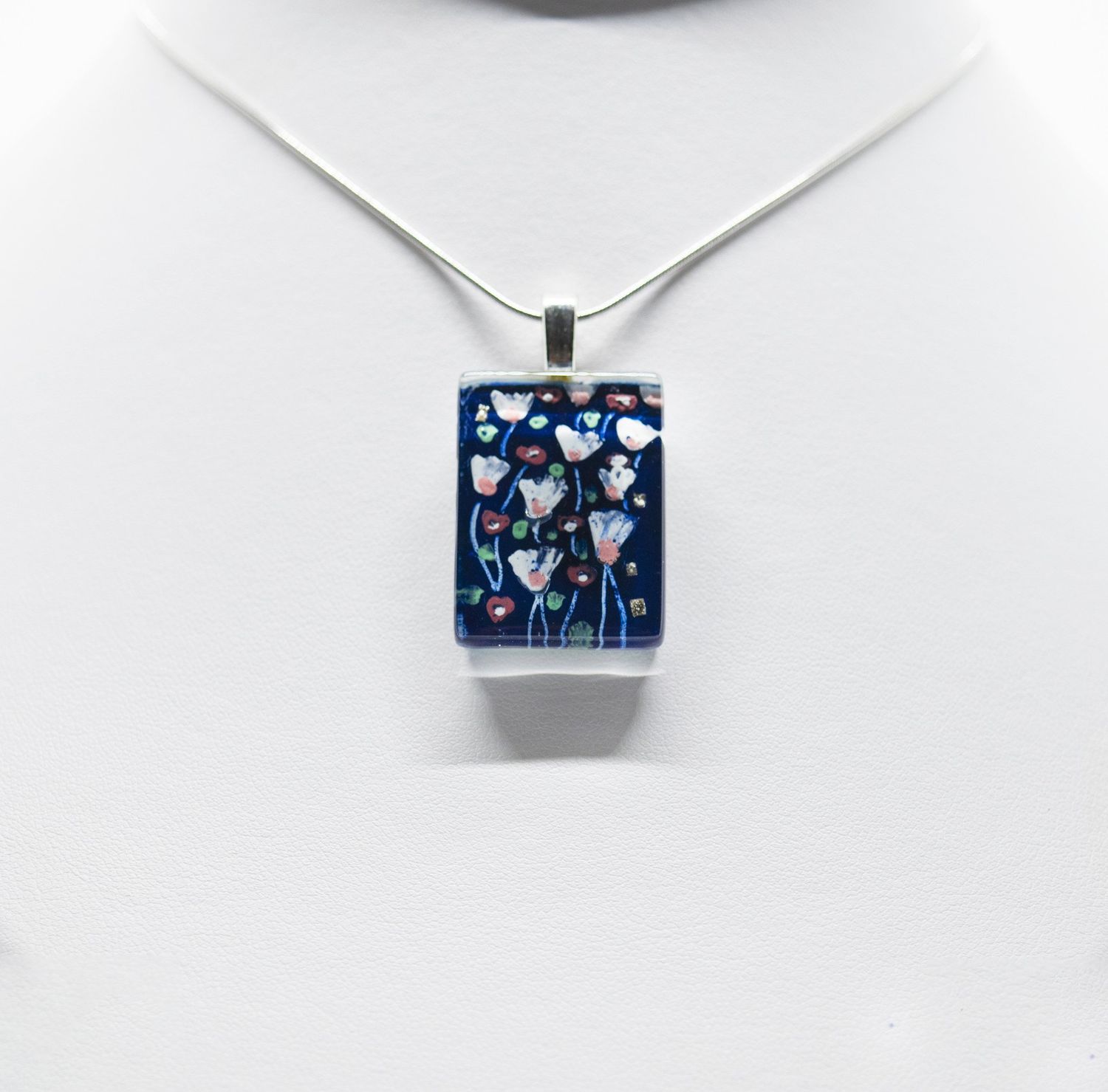 Momo Glassworks GC-219 Cherry Blossoms Pendant