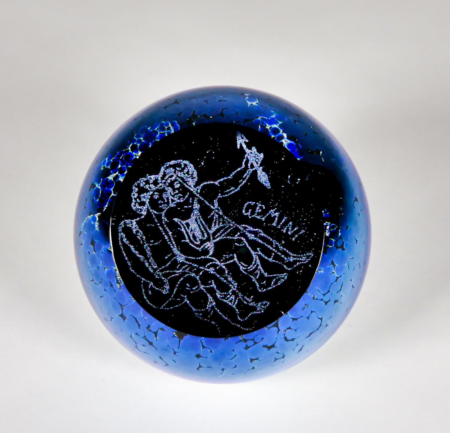 Glass Eye Studio: Zodiac Paperweights , Color: Gemini