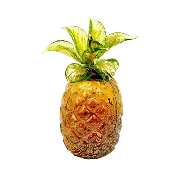 Via Graceffo Murano Pineapples, Color: AMBER