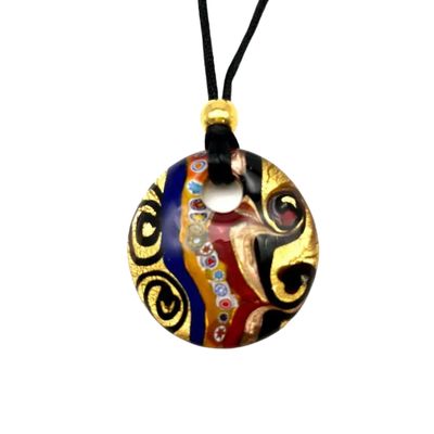 Alice Sturzinger Klimt Round Pendant