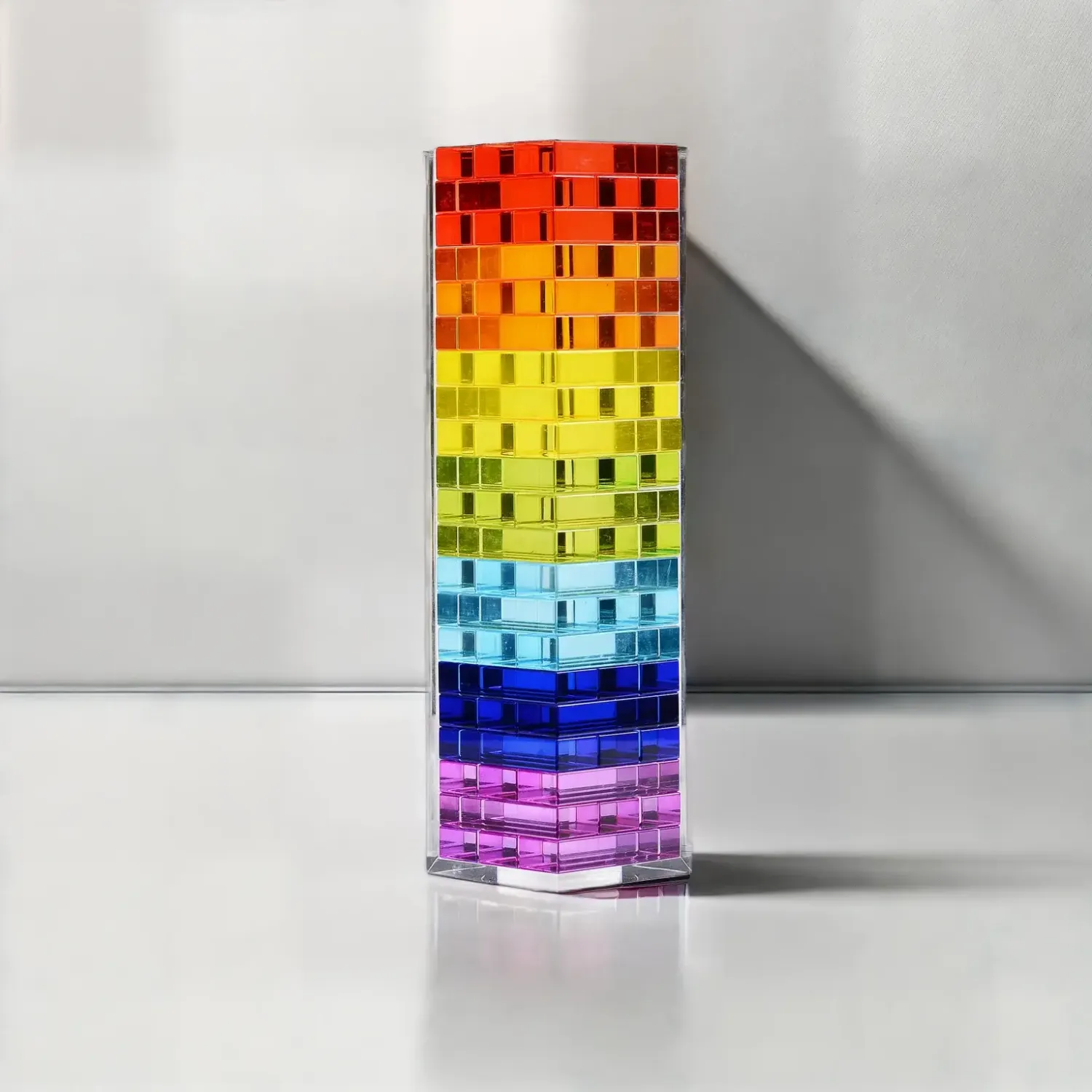 CMY Cubes Newton&#39;s Tower
