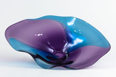 Krystyna Glass Deco Platter