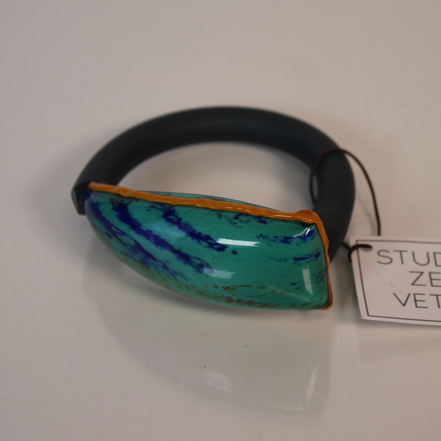 Studio Zero Vetro TS Bracelet lll, Color: Teal / Cobalt