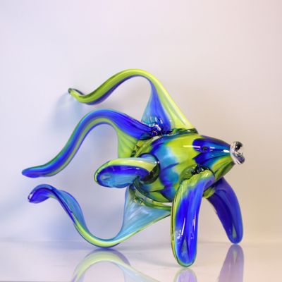 Hudson Glass Large Angel Fish