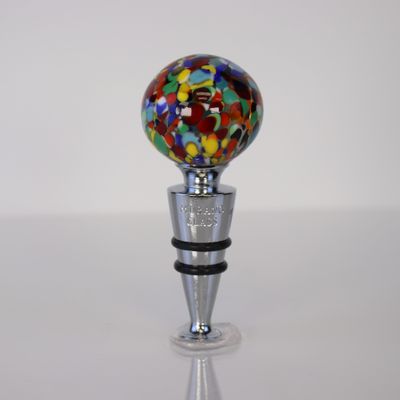 Via Graceffo Murano Confetti Bottle Stopper