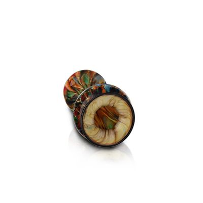 Glass Forge Gallery Flat ET Rainbow Vase