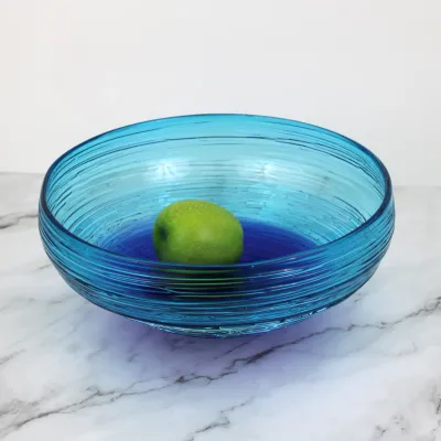 The Furnace Small Textured Bowl - Ocean