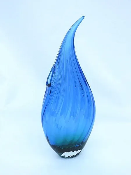 Seasholtz Glass Design Raindrop Vase