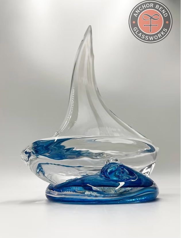Anchor Bend Glassworks Small Sailboat