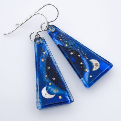 Momo Glassworks GC-190 Blue Moon Lg. Triangles