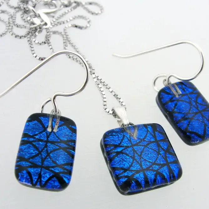 Momo Glassworks BM-055 Axiom Blue Charm Set
