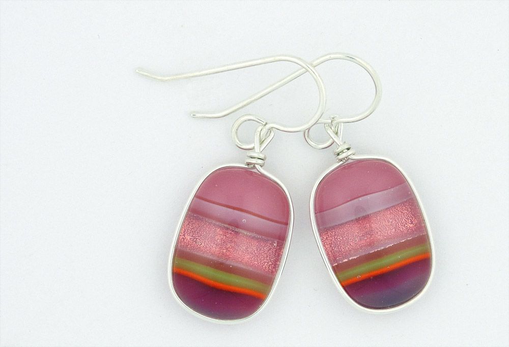 Momo Glassworks BM-140 Zarape Earrings II