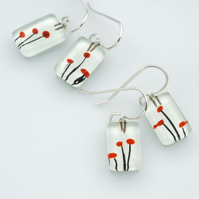 Momo Glassworks GC-044 Momo Poppies Small Drops