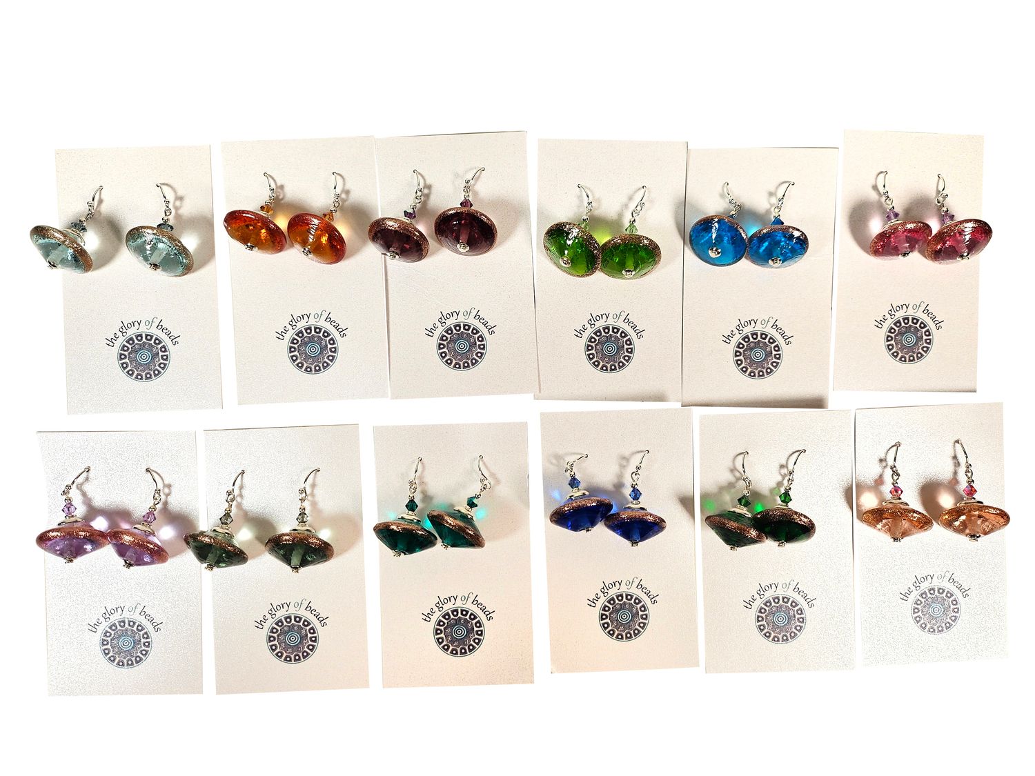 Consign- Glory of Beads UFO  Earrings